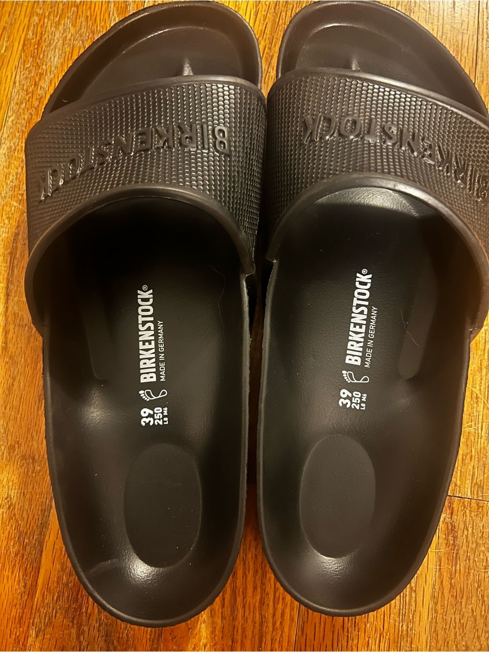 Birkenstock Black EVA Slide Sandals